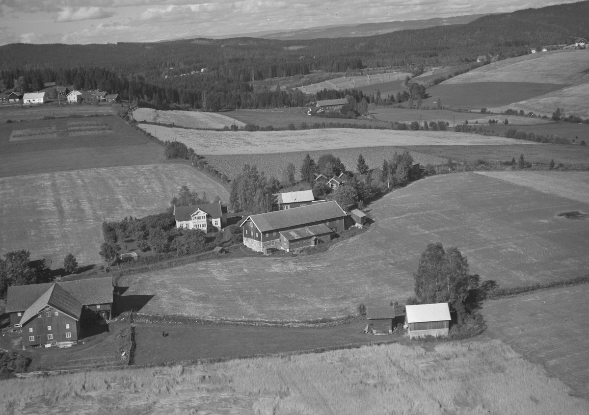 Anno Domkirkeodden, Flyfoto av Hove øvre, Stavsjø, Hedmark.