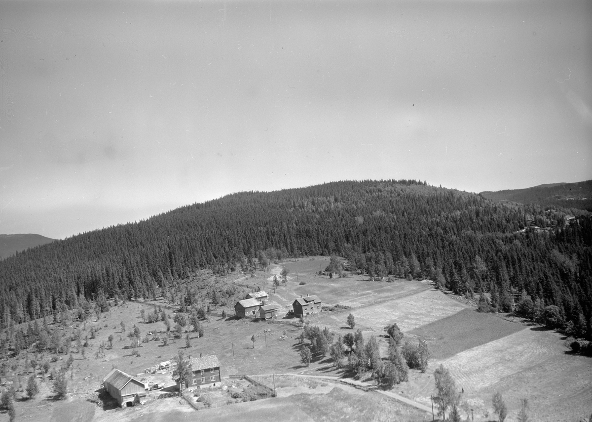 Anno Domkirkeodden, Flyfoto av ukjent gard, Lismarka, Ringsaker.