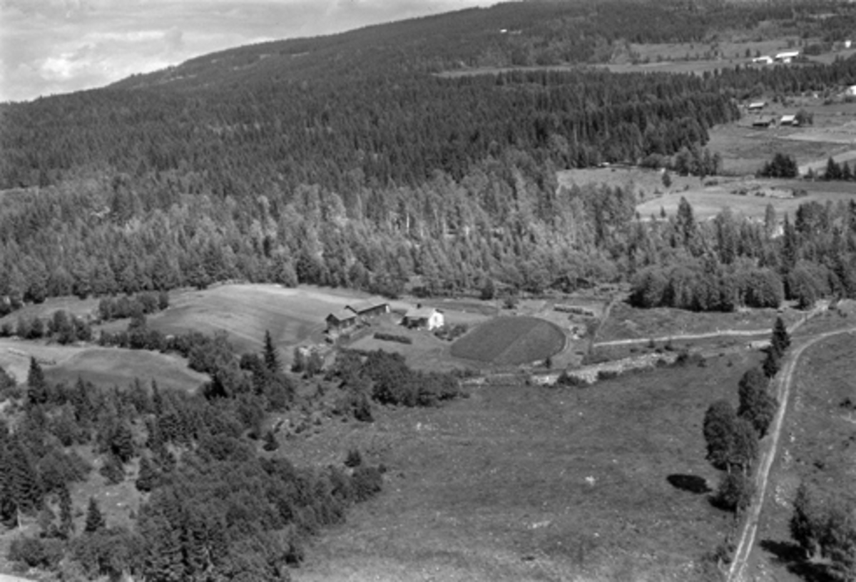 Anno Domkirkeodden, Flyfoto ukjent sted, Furnesåsen, Ringsaker.
