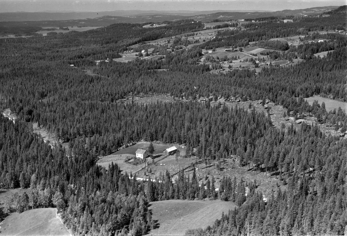 Widerøes Flyveselskap A/S, Flyfoto av Ringen, Næroset, Ringsaker.