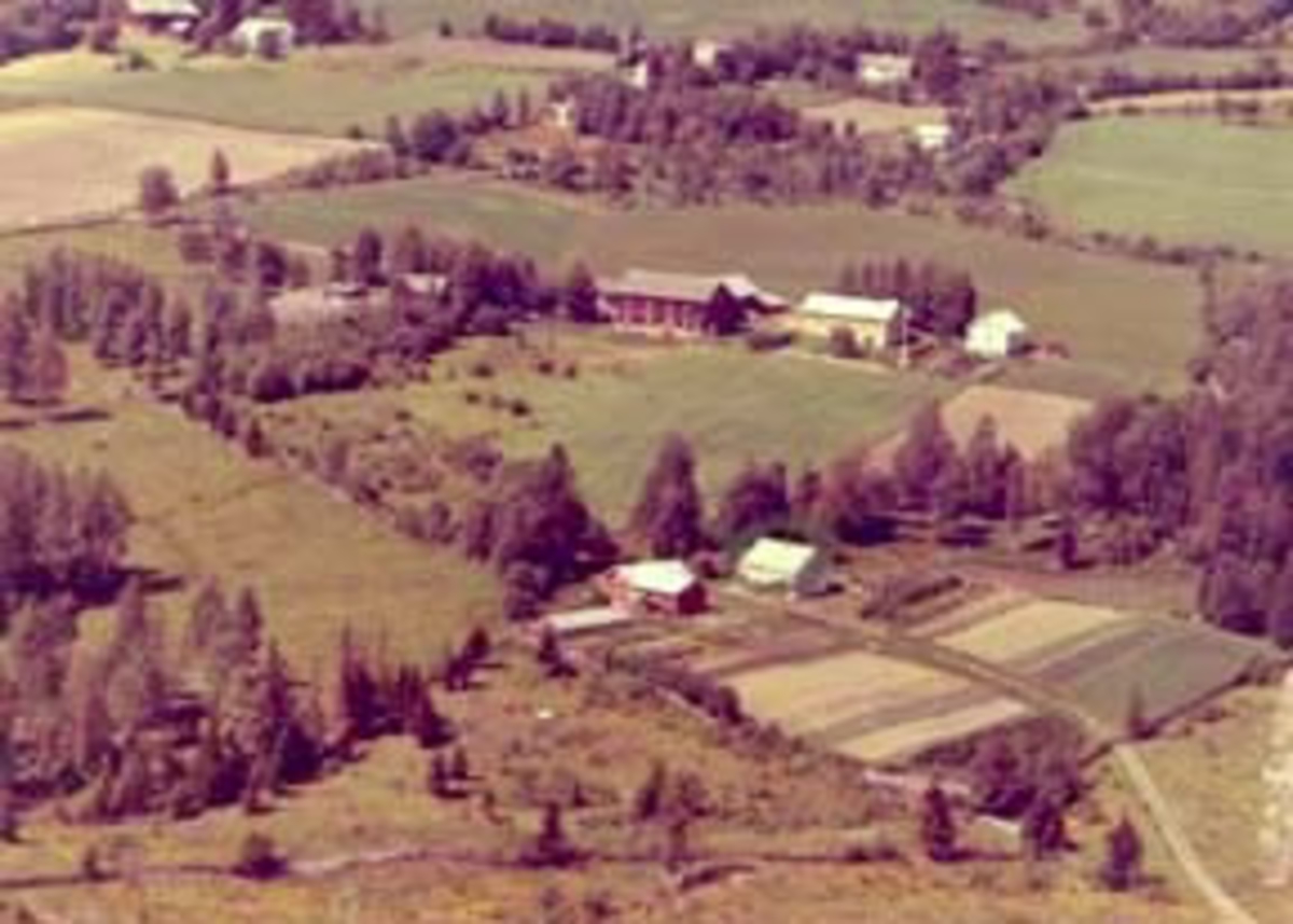 Widerøes Flyveselskap A/S, Flyfoto av Stensli, Furnes, Ringsaker.