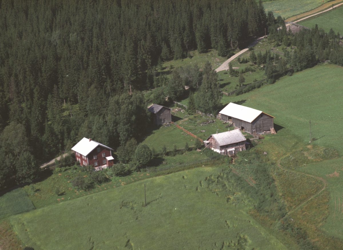 Widerøes Flyveselskap A/S, Flyfoto av Vardeberg, Næroset, Ringsaker.
