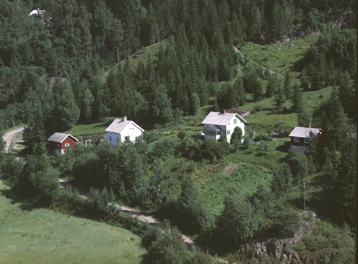 Widerøes Flyveselskap A/S, Flyfotoav Norby, bolighus, Ring, Ringsaker.