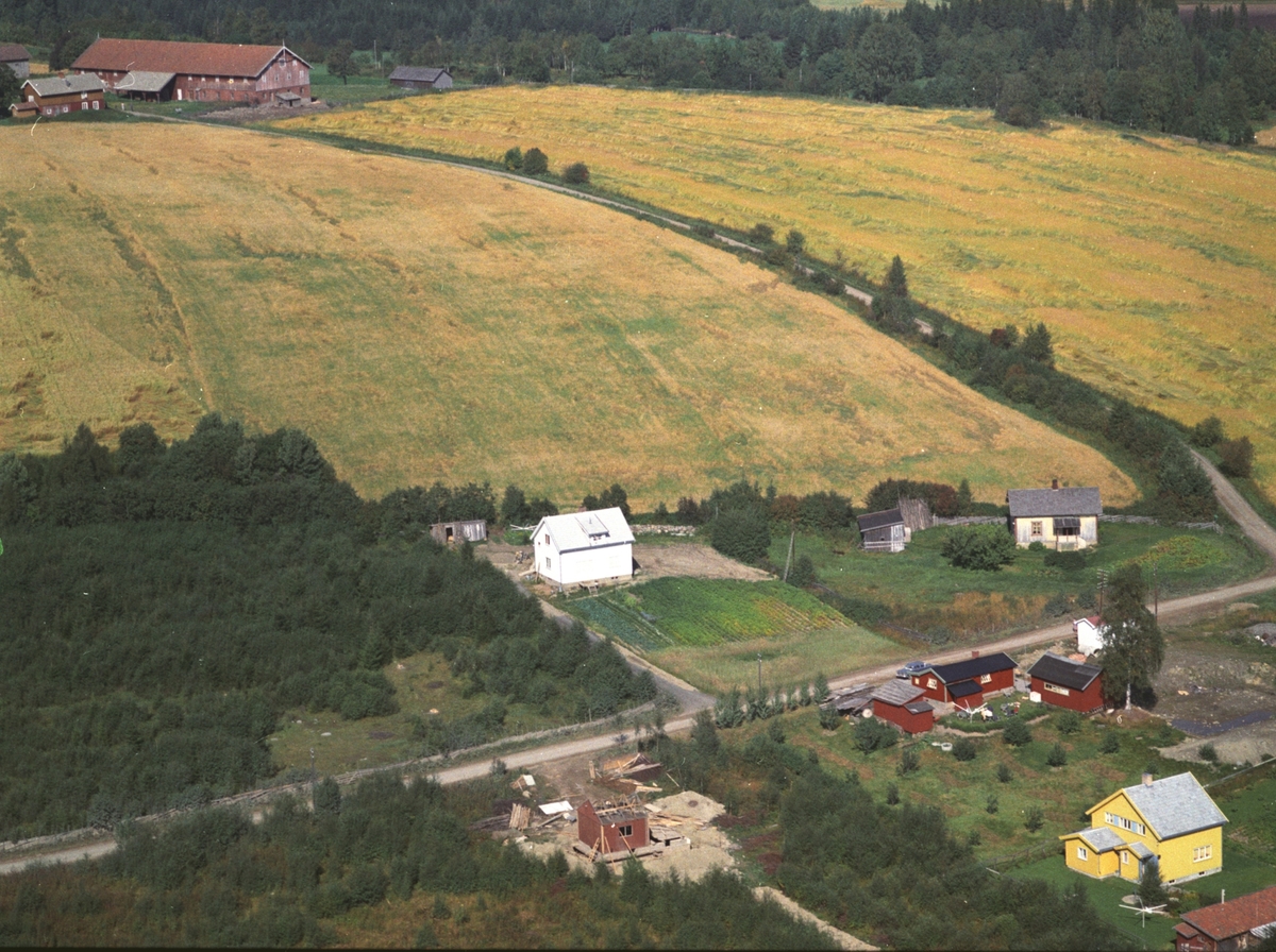 Widerøes Flyveselskap A/S, Flyfoto, Taterbakken, Ringsaker.