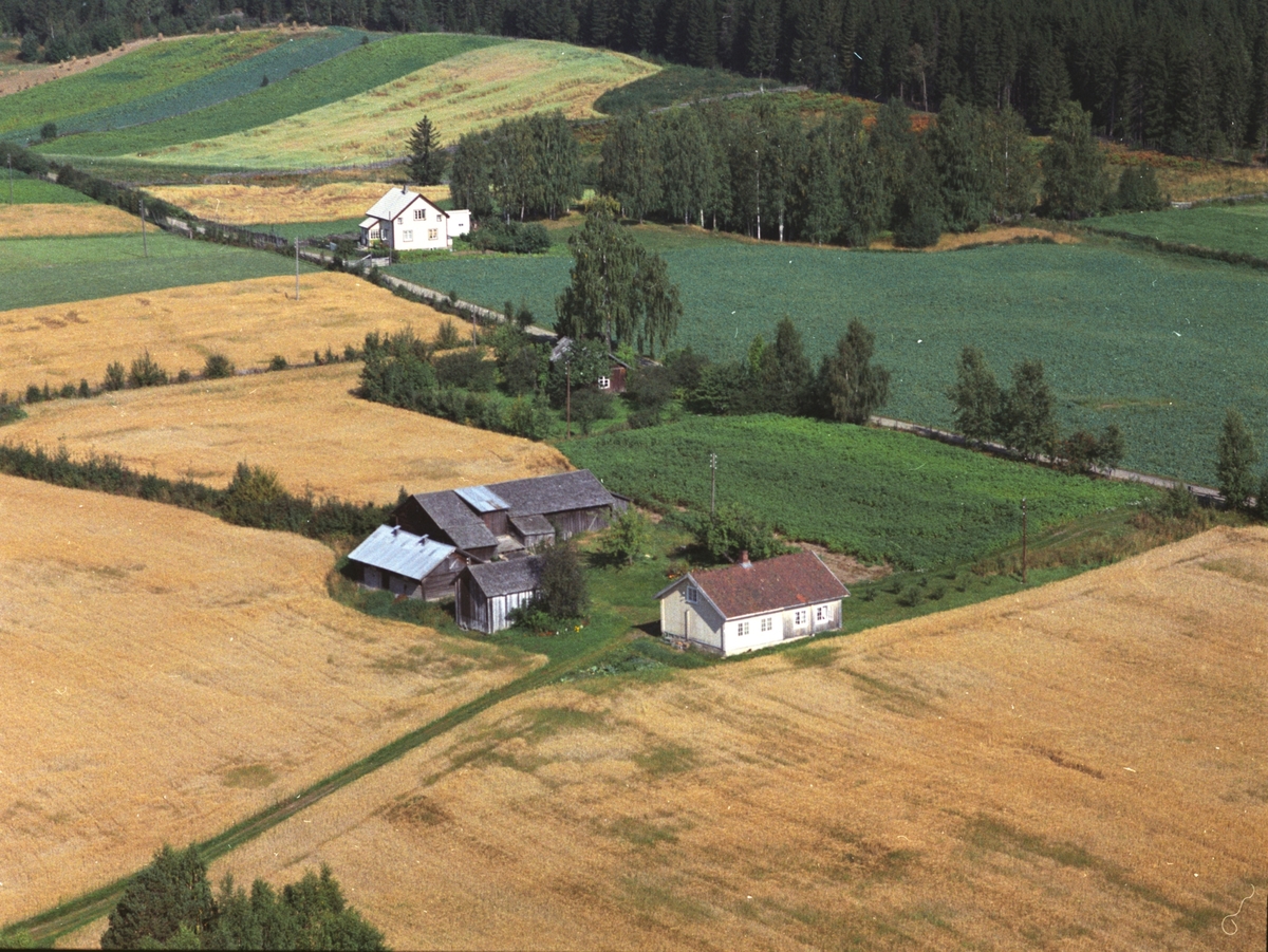 Widerøes Flyveselskap A/S, Flyfoto, Tajet, Gaupen, Ringsaker.
