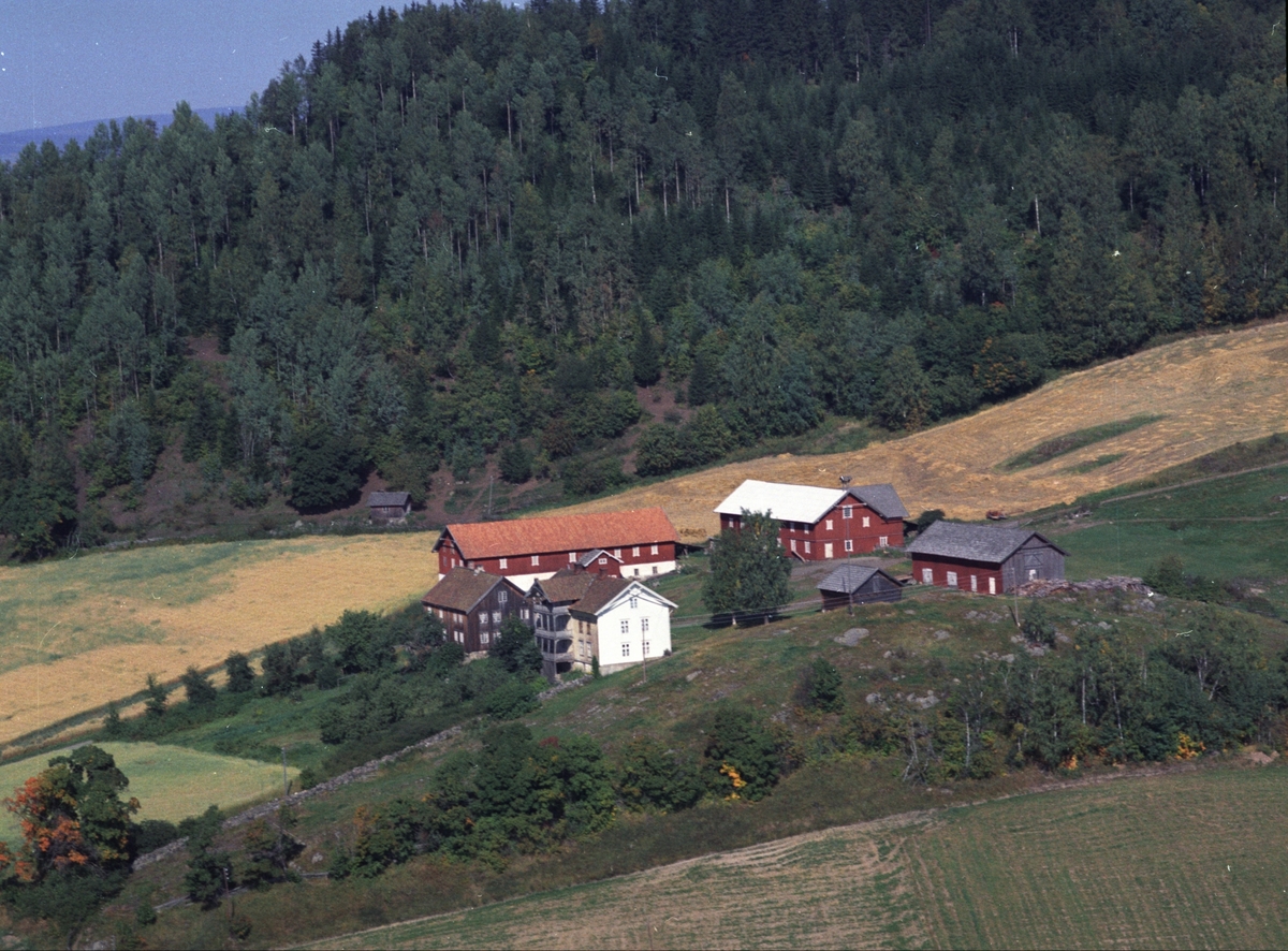 Widerøes Flyveselskap A/S, Flyfoto, Skyberg øvre, Rudshøgda, Ringsaker.