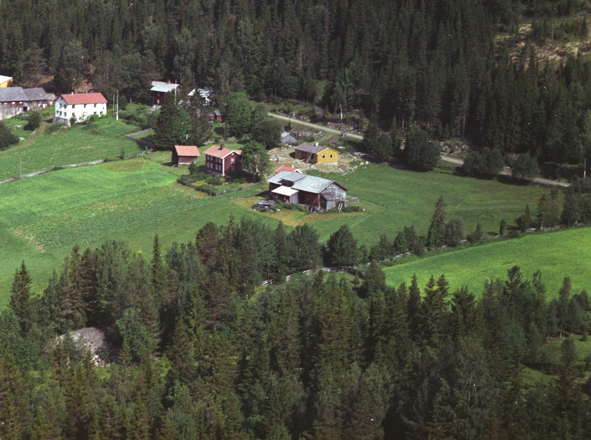 Widerøes Flyveselskap A/S, Flyfoto, Syljuberget søndre, Mesnalia, Ringsaker.