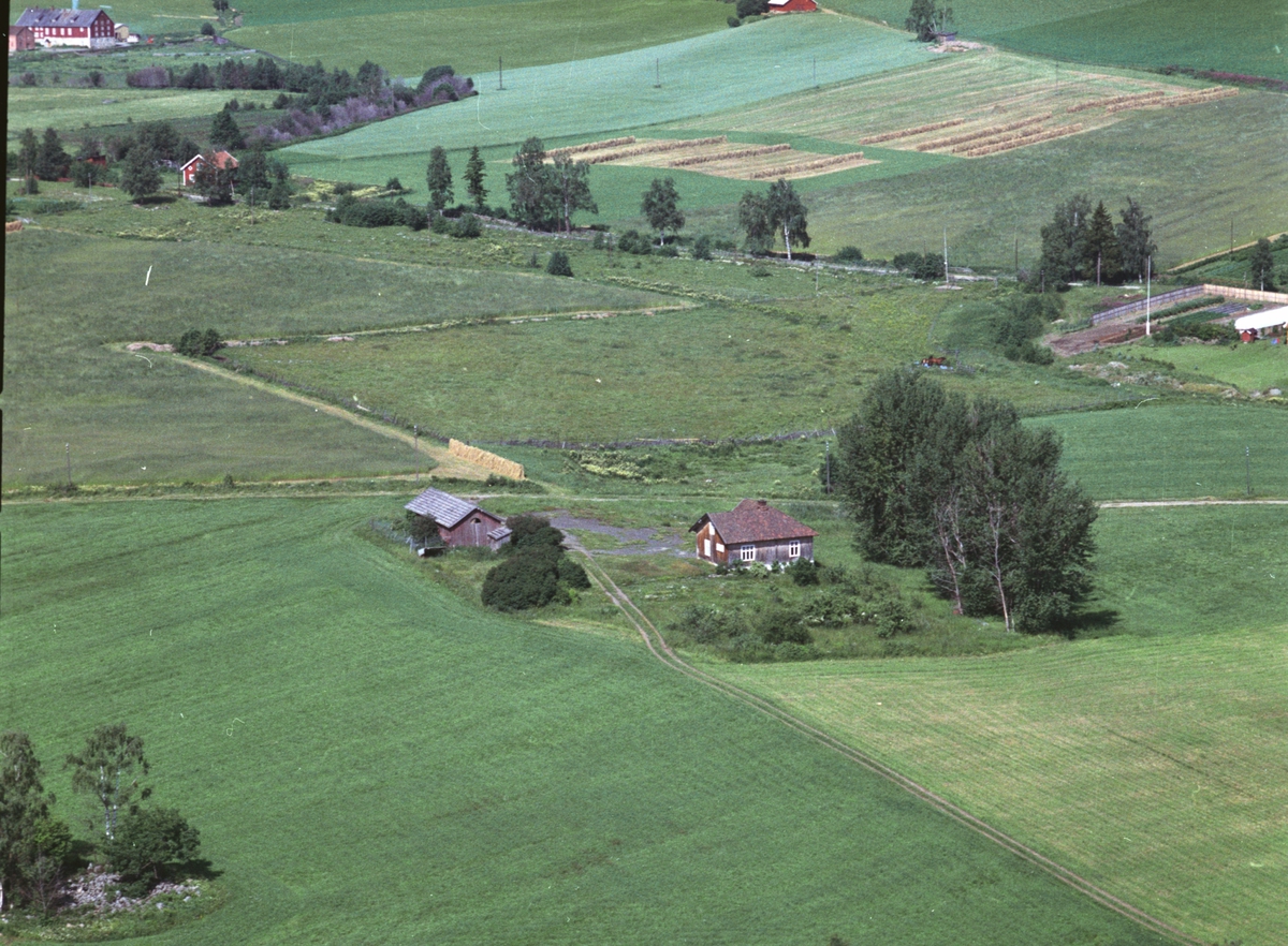 Widerøes Flyveselskap A/S, Flyfot av Haug nedre, Nes, Hedmark.
