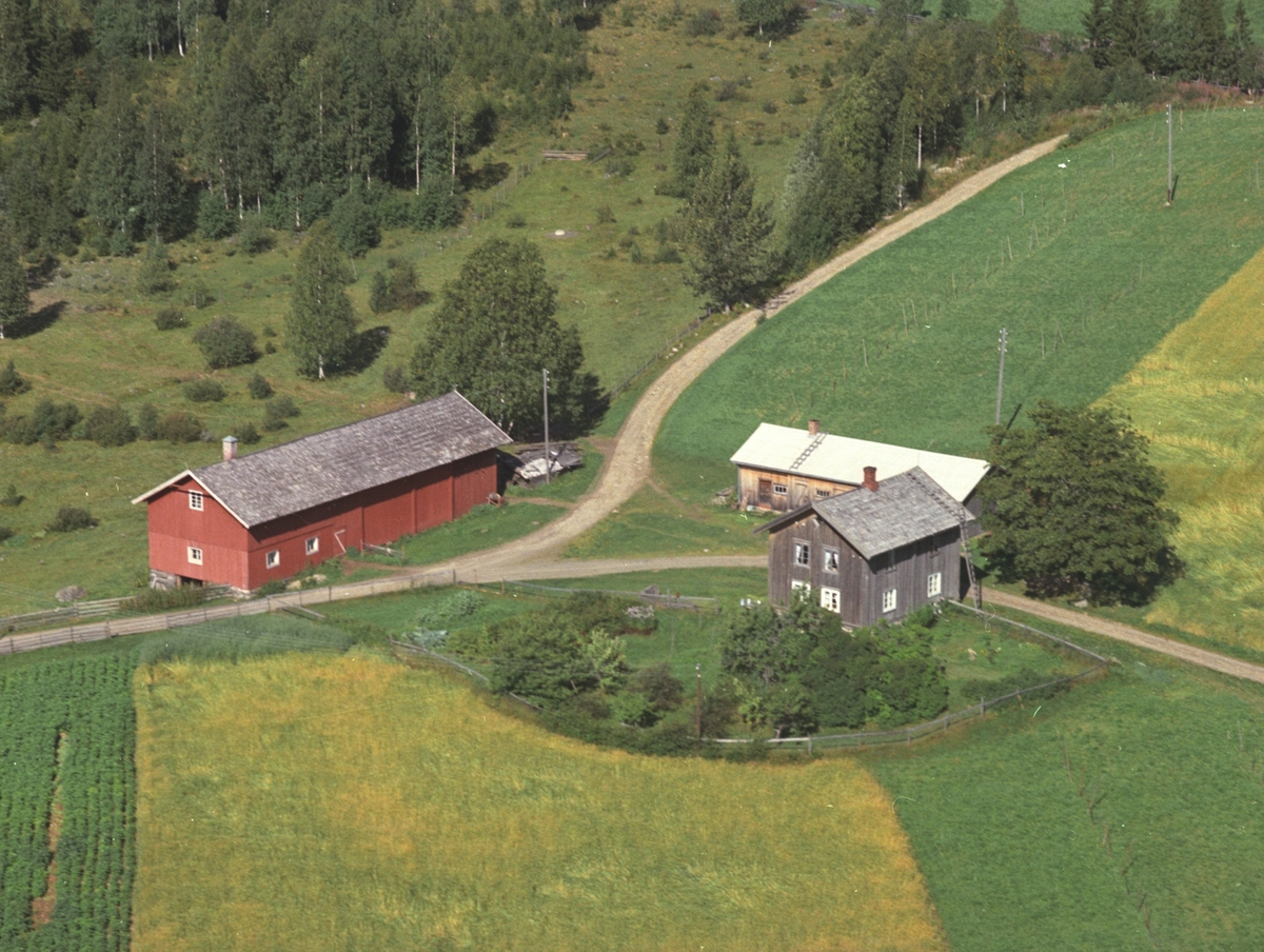 Widerøes Flyveselskap A/S, Flyfoto, Stubberud gard, Næroset, Ringsaker.