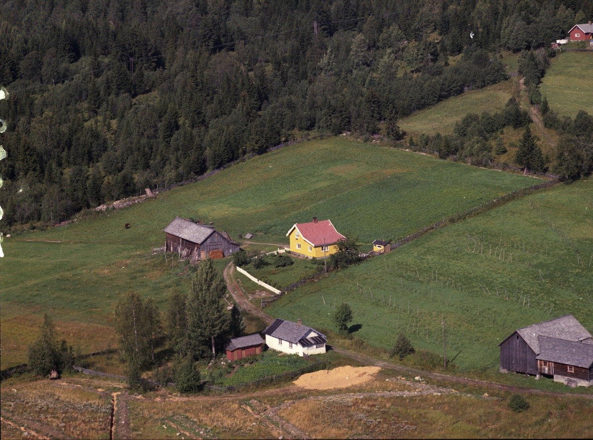 Widerøes Flyveselskap A/S, Sørengen, Lismarka, Ringsaker, flyfoto.