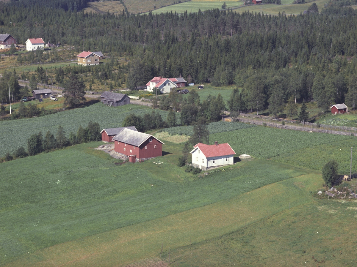 Widerøes Flyveselskap A/S, Flyfoto, ukjent bruk, Lismarka, Ringsaker.