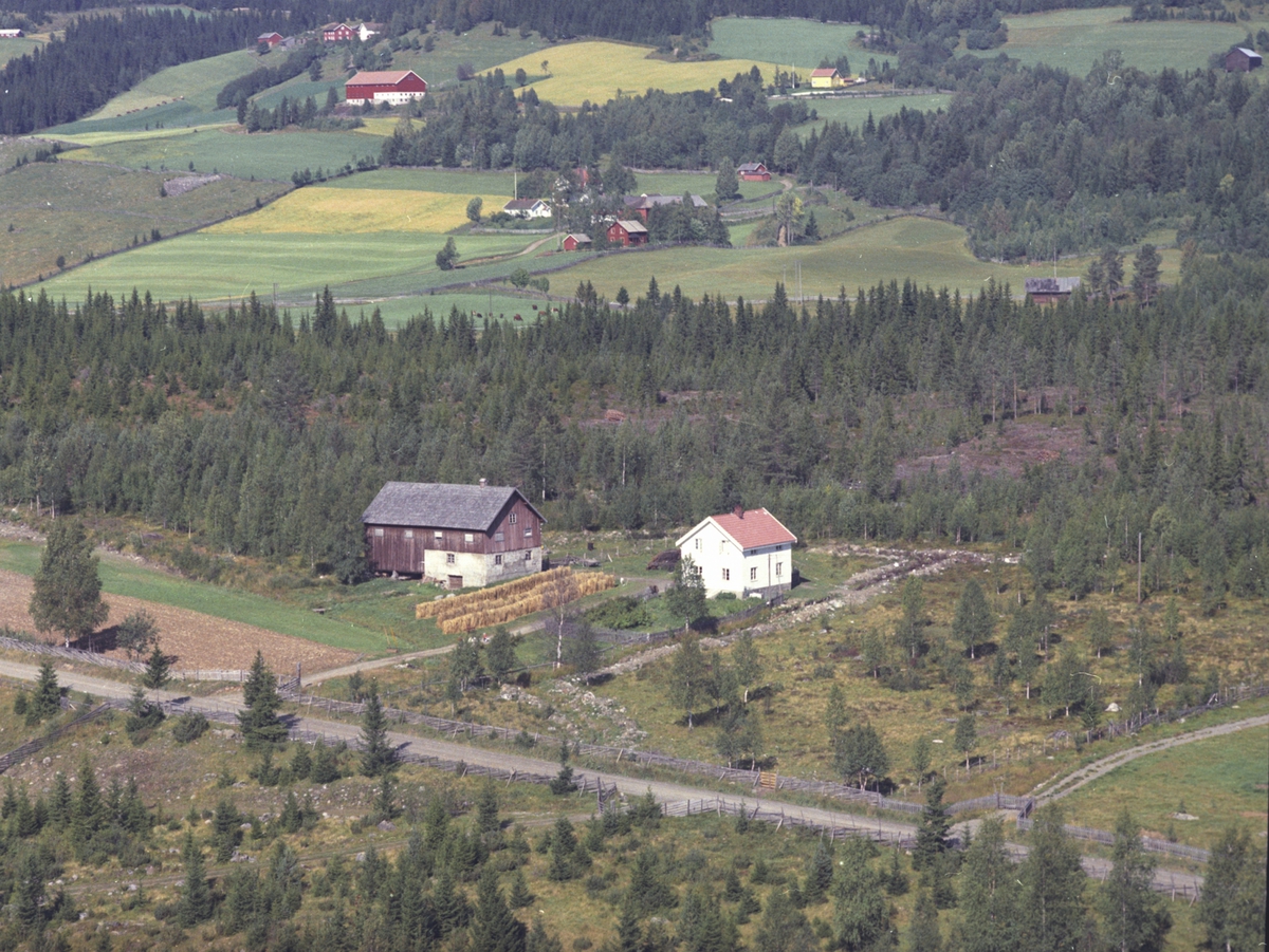 Widerøes Flyveselskap A/S, Flyfoto, ukjent bruk, Lismarka, Ringsaker.
