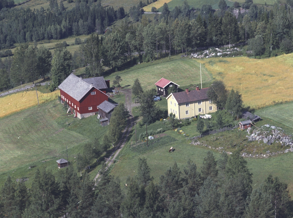 Widerøes Flyveselskap A/S, Flyfoto av Kulperudenga i Lismarka, Ringsaker.