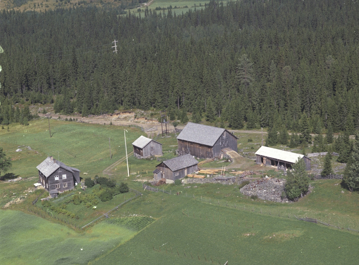 Widerøes Flyveselskap A/S, Flyfoto, Geitrud, Lillehammer.