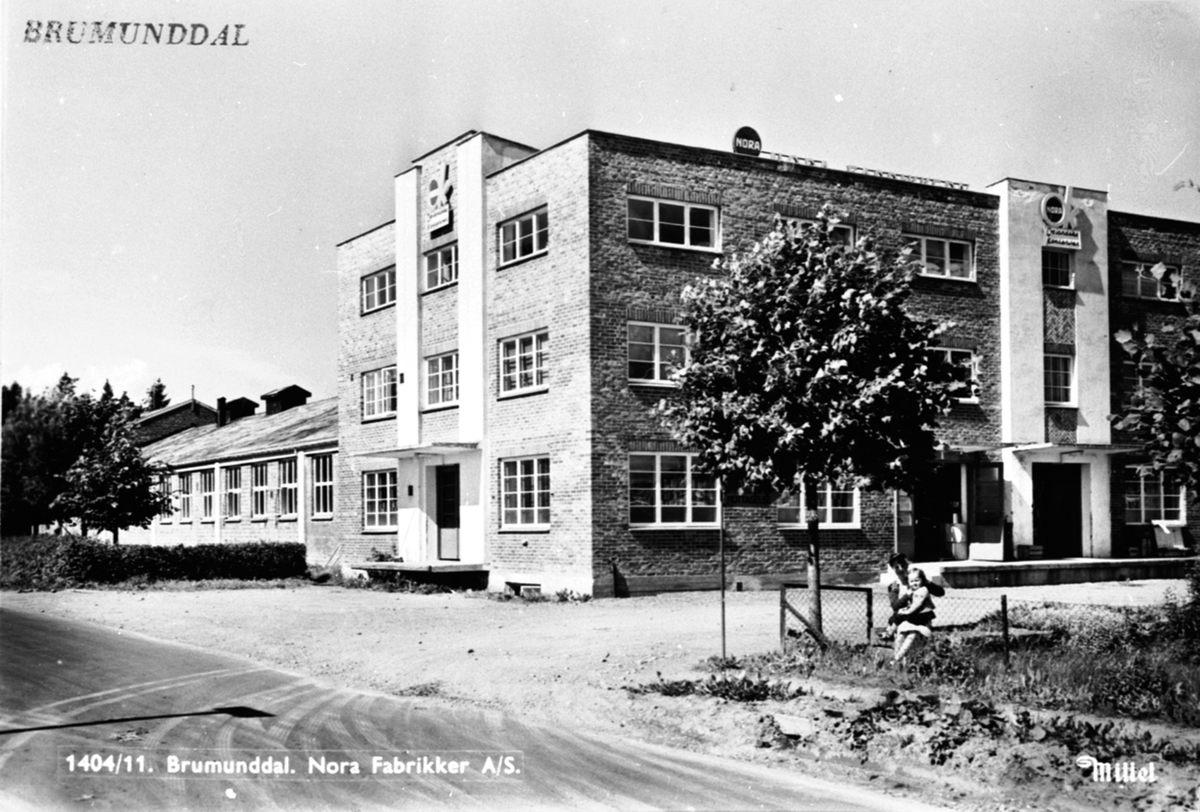 Anno Domkirkeodden, Eksteriør. A/S Oplandske Konservesfabrikk, Stabburet, Nora, Brumunddal.