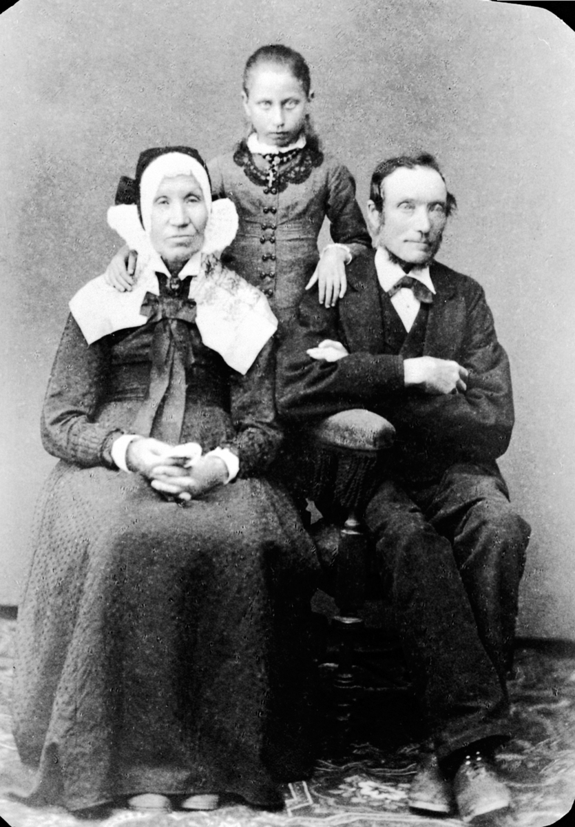 Anno Domkirkeodden, Agnethe Hansen Jackwitz, datter Johanne Torsteinsdatter, Torstein Pedersen, Snekkerhagen, Moelv.
