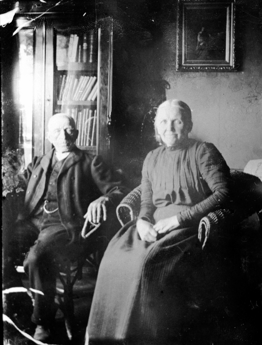 Anno Domkirkeodden, Hans Jølstad, Julie Jølstad, interiør, stue, Jølstad gård, Ringsaker.