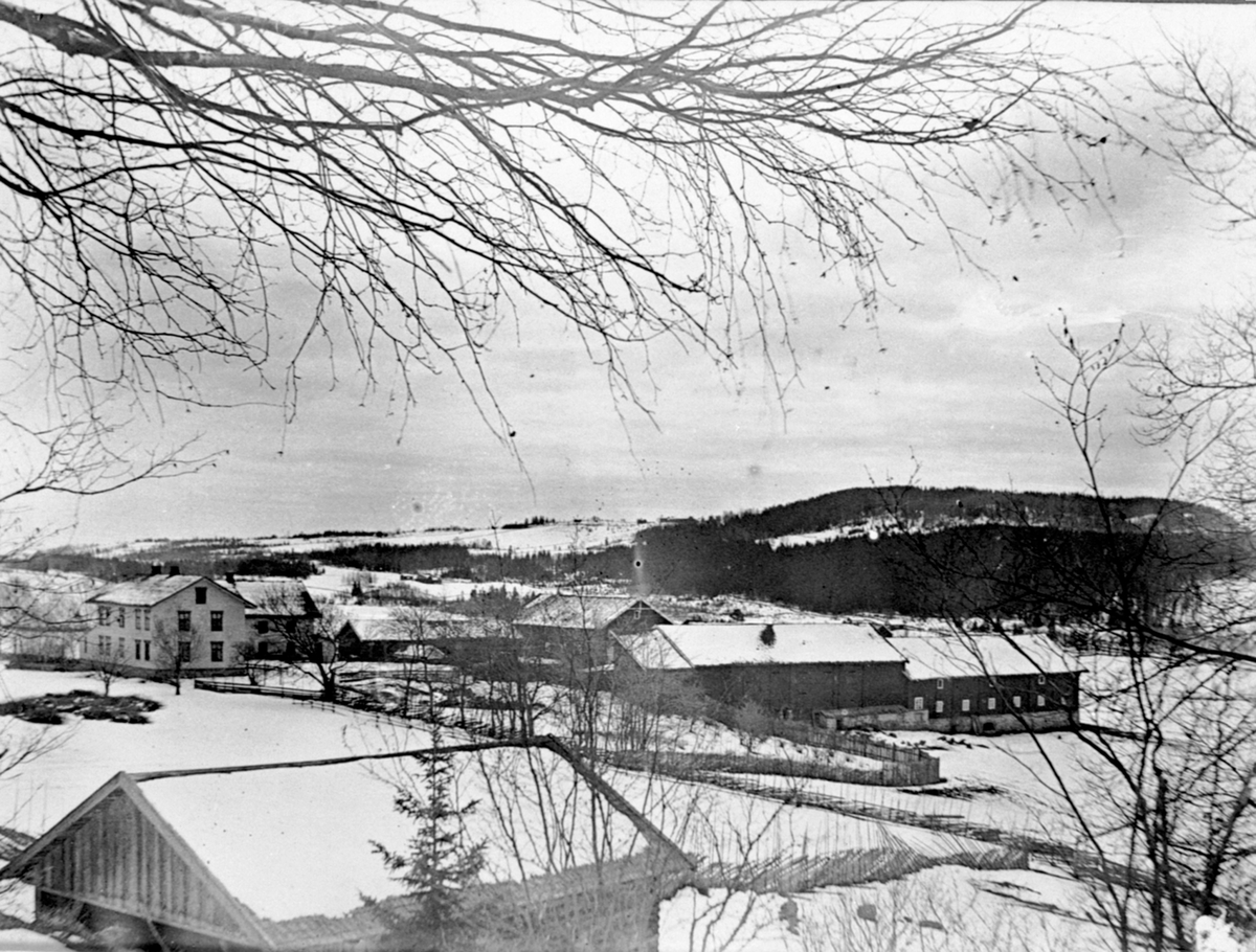 Anno Domkirkeodden, Eksteriør, gardsbruk, vinter, Ulven gård, Ringsaker.