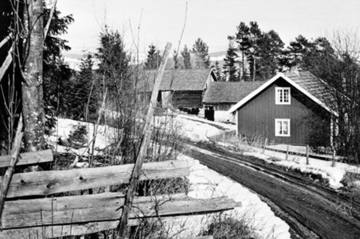 Anno Domkirkeodden, Eksteriør. Husmannsplassen Snipsanden, Grefsheim, Nes, Hedmark.