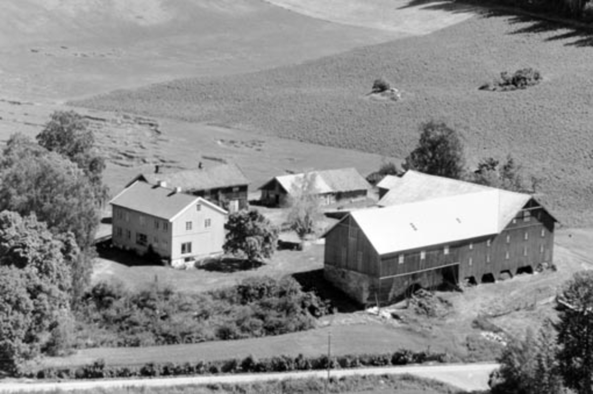 Anno Domkirkeodden, Flyfoto, Seberg gård, Ringsaker.