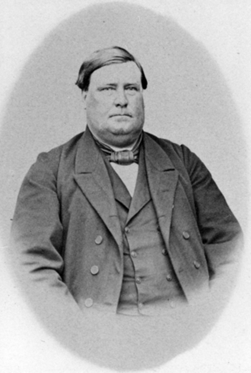 Anno Domkirkeodden, Portrett, Jens Skoug (Skaug). D. 1874.