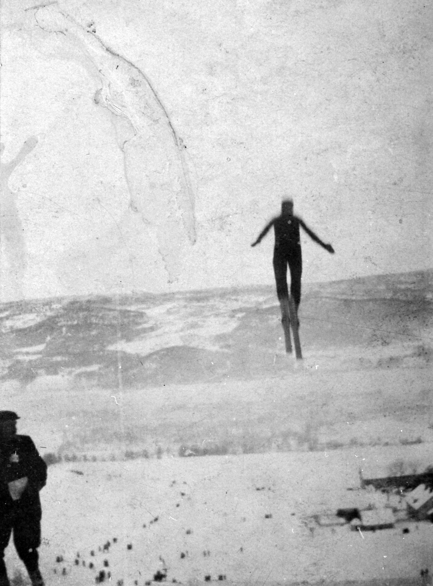 Anno Domkirkeodden, Odd Nicolai Bøhmer (1900-1984) i Lysgårdsbakken på Lillehammer i 1930-åra.