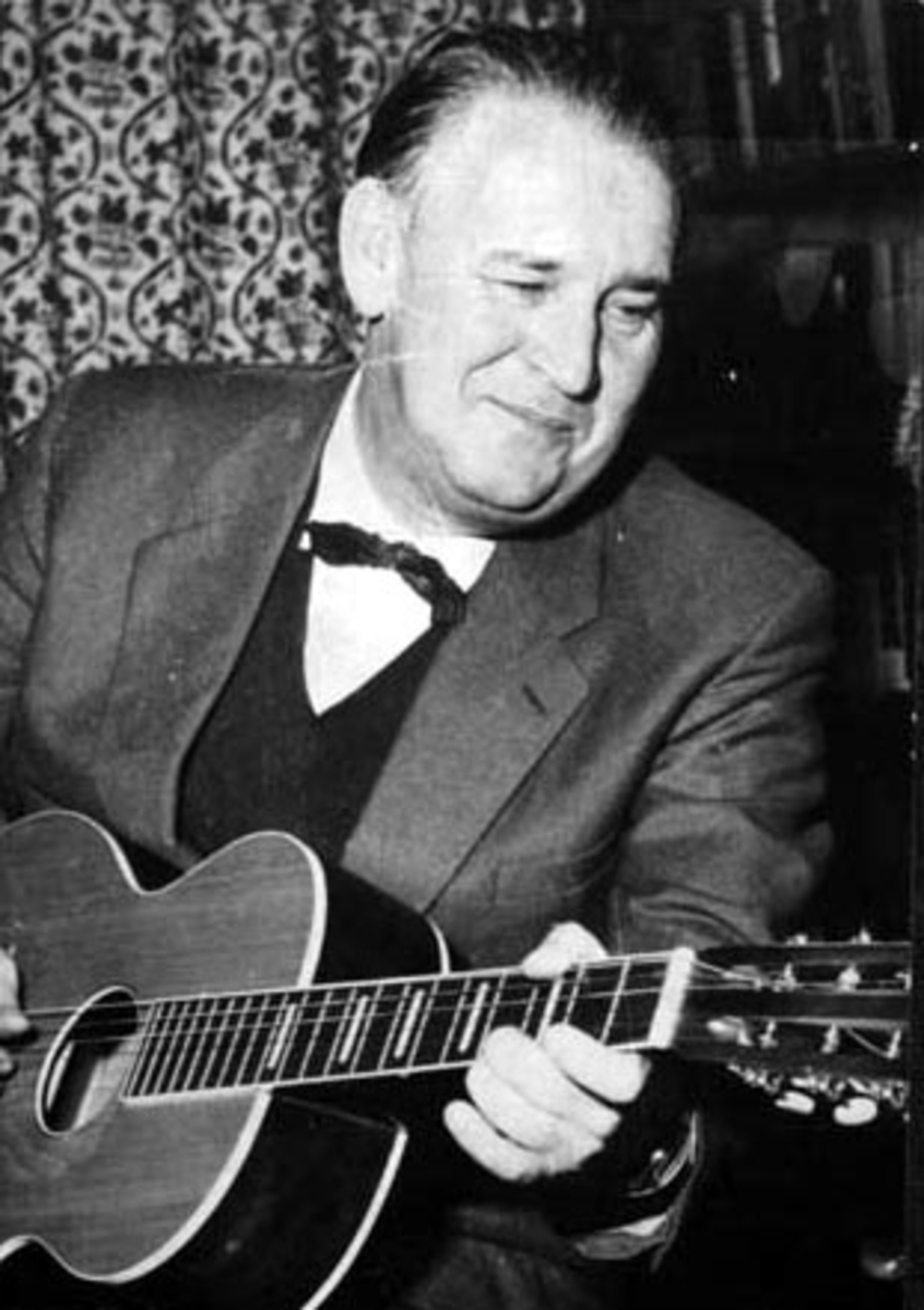 Anno Domkirkeodden, Alf Prøysen med gitar.