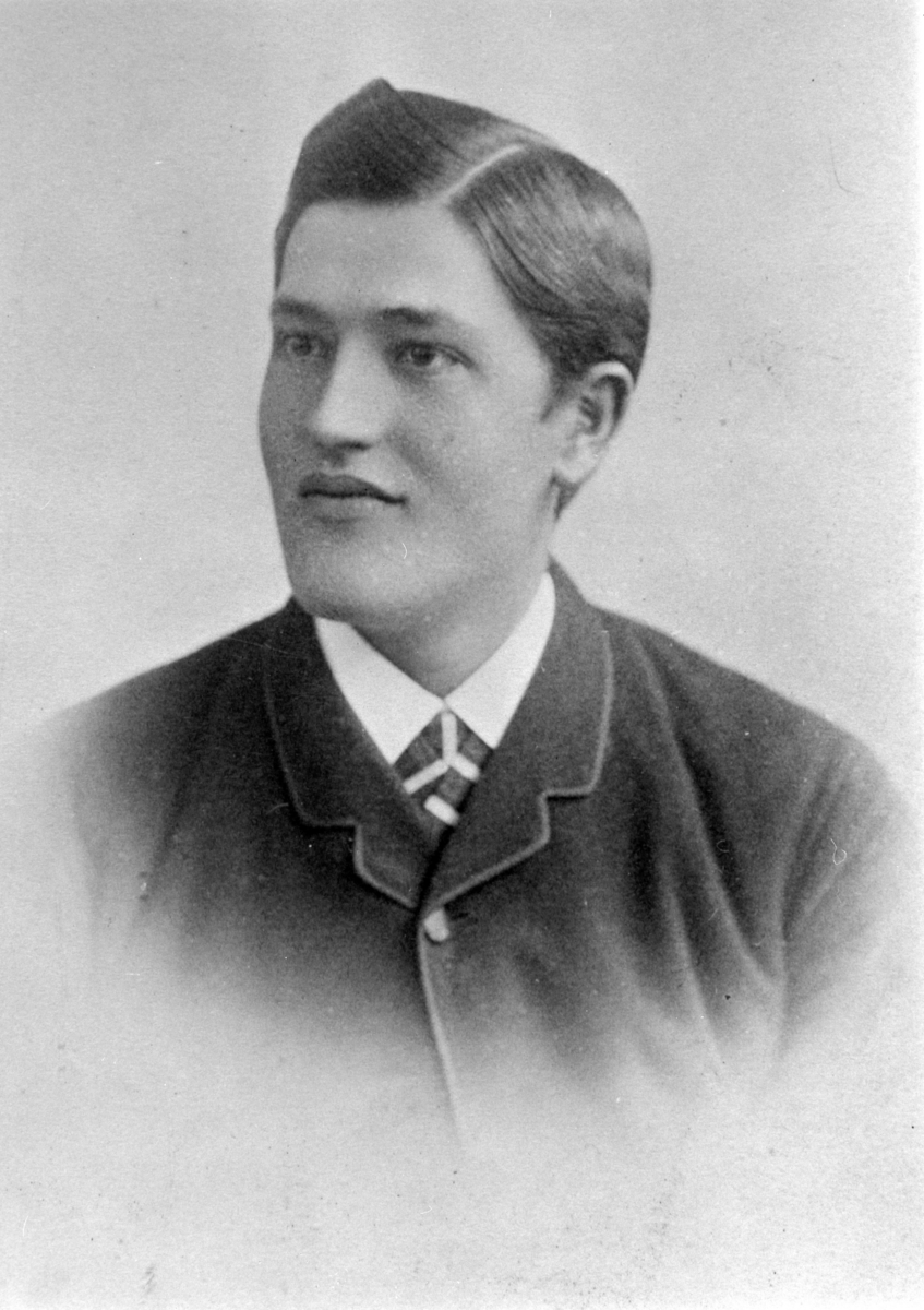 Anno Domkirkeodden, PORTRETT: JOHAN HANUM FØDT:1864-1951, GÅRDBRUKER, HANUM VESTRE