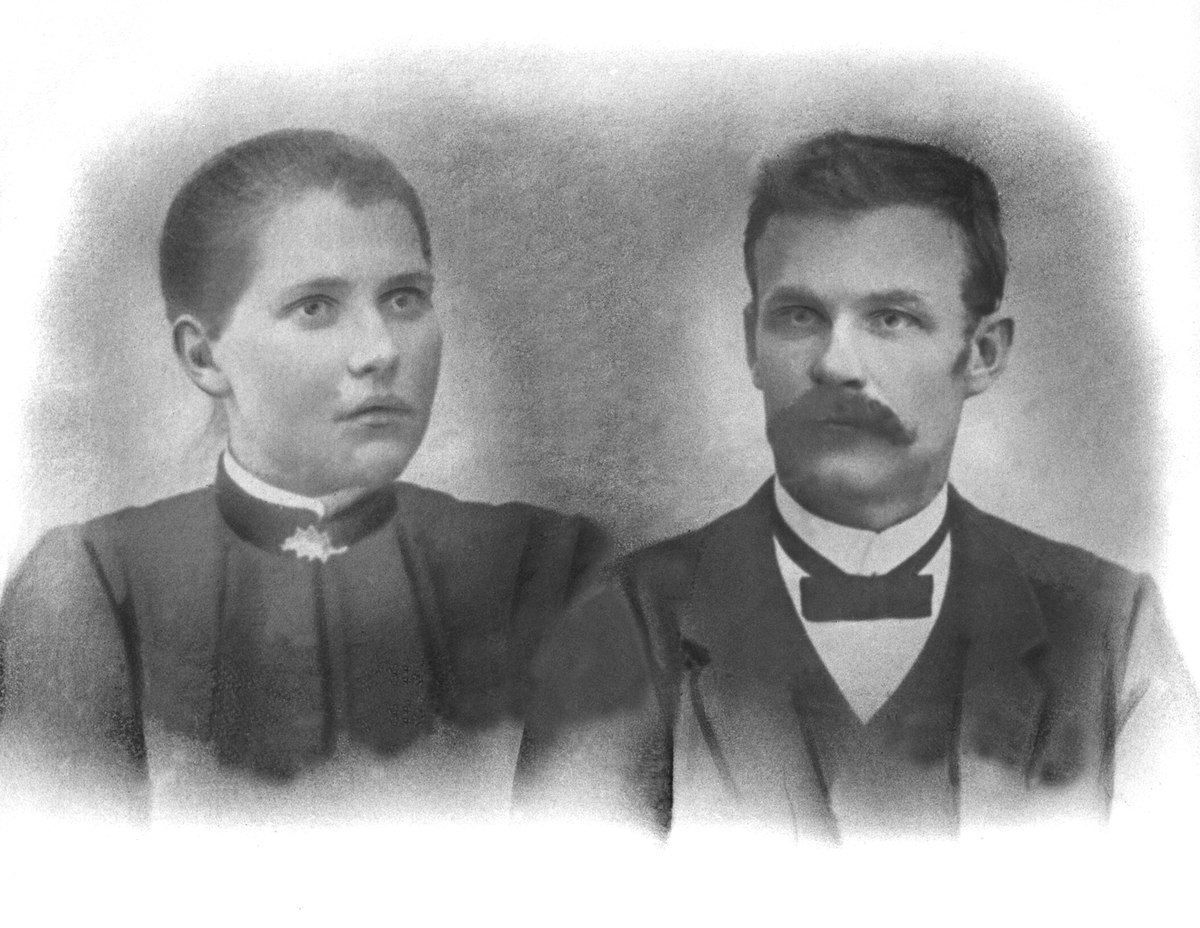 Anno Domkirkeodden, BRODAL, KAREN JØRGENSDATTER, TROLLDALEN FØDT 1874, OLE OLSEN ØIEN FØDT 1857