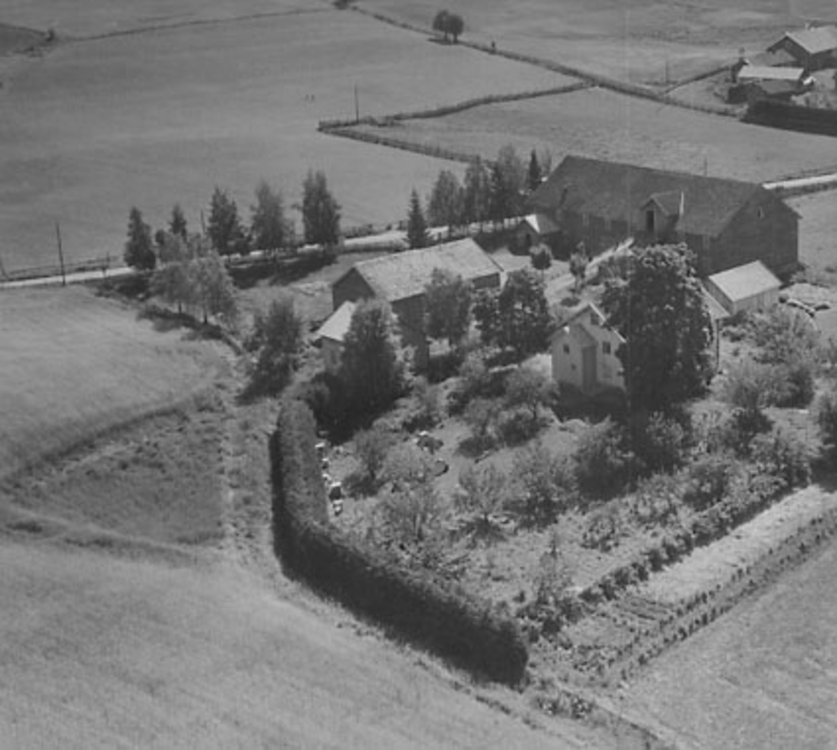 Widerøes Flyveselskap A/S, GJERMSTAD NORDRE, FLYFOTO