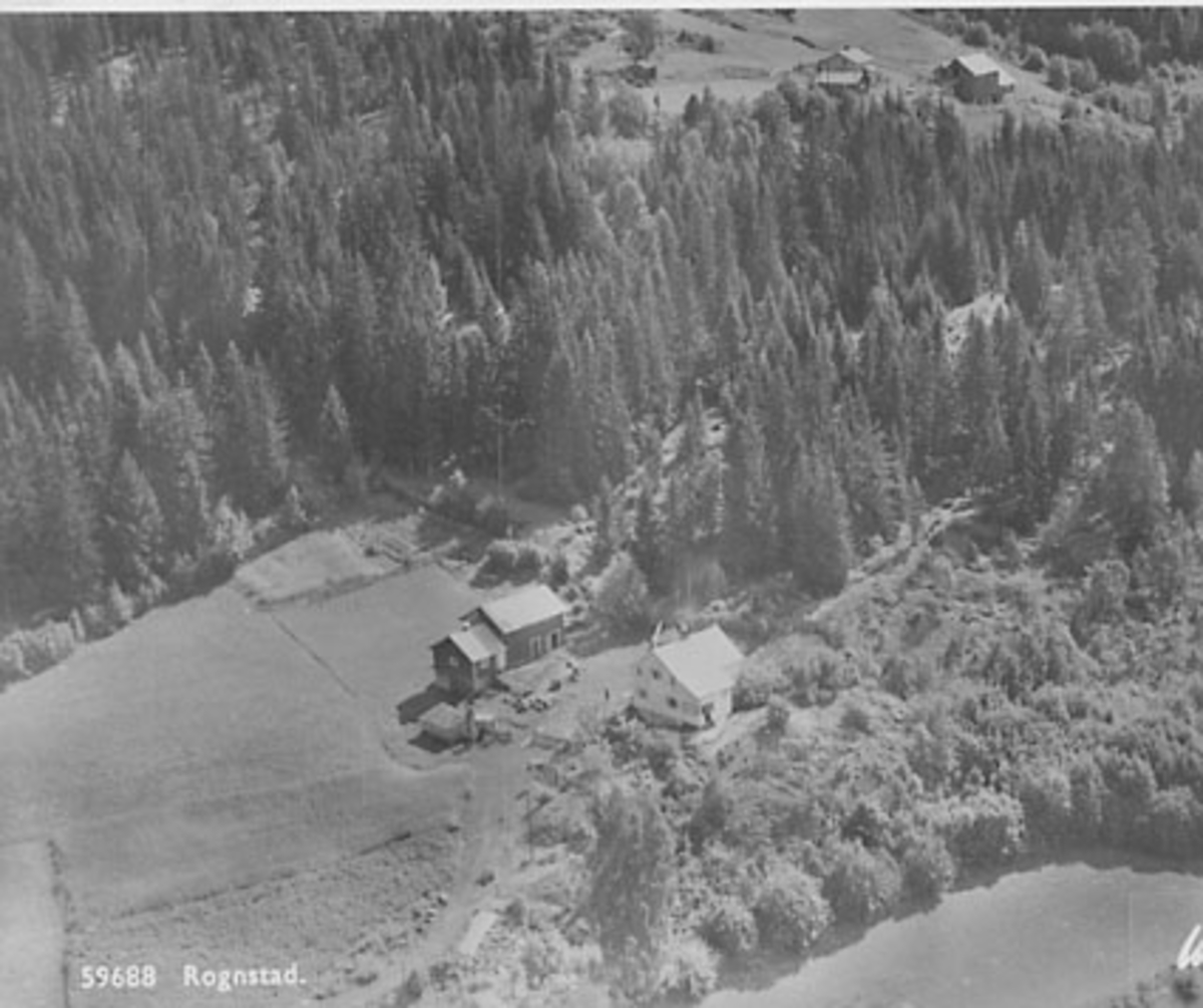 Widerøes Flyveselskap A/S, ROGNSTAD GÅRD, STRANDLYKKJA, FLYFOTO