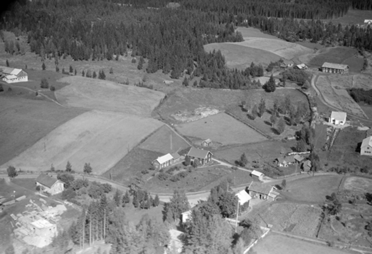 Widerøes Flyveselskap A/S, VOLLERUD 377-14, VOLUNGEN 377-1, VOLUNGSBAKKEN 377-2, VÅLENG 377-21, VOLUNGEN NEDRE 377-7, NYHEIM 377-22, NYLAND 377-11, SKJÆRSTAD 377-6, FLYFOTO. VALLSET