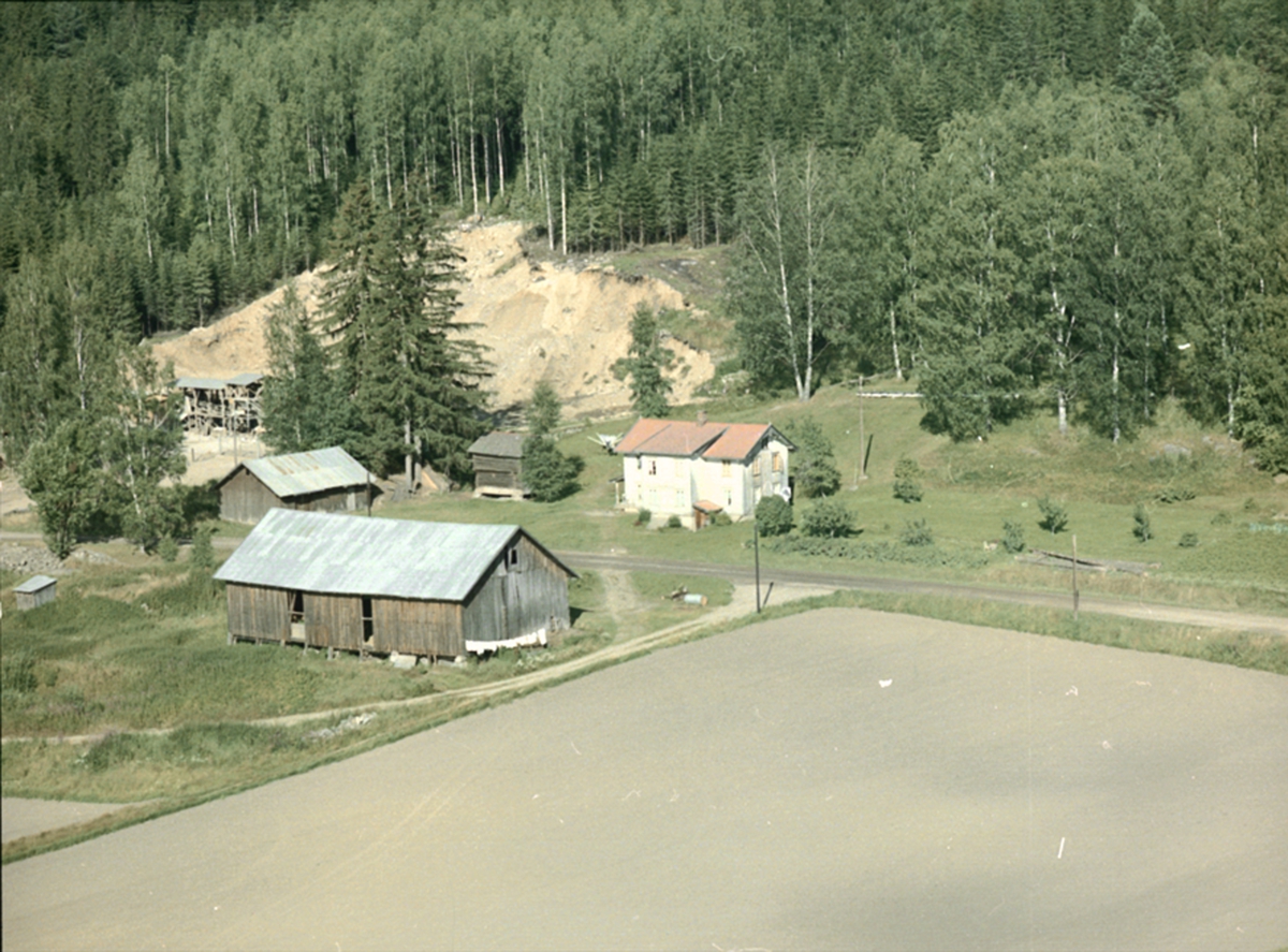 Widerøes Flyveselskap A/S, FLYFOTO HARALDSTAD NEDRE, HARILDSTAD, TANGEN