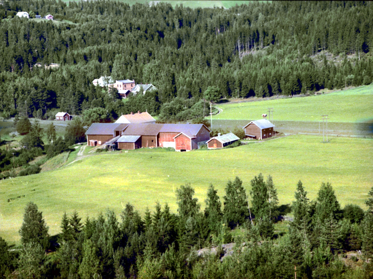 Widerøes Flyveselskap A/S, FLYFOTO FOSS GARD 338-1, VALLSET