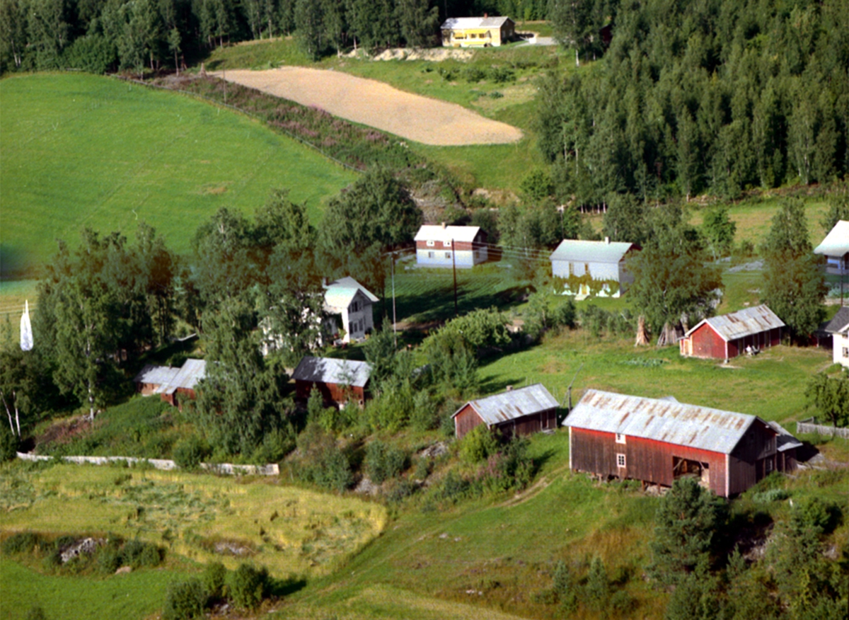 Widerøes Flyveselskap A/S, FLYFOTO FJELLHEIM, GATA I VALLSET