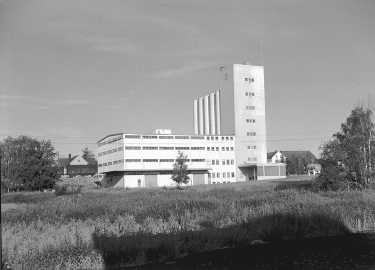 Anno Domkirkeodden, EKSTERIØR: FELLESKJØPETS MØLLE, KORNSILOEN