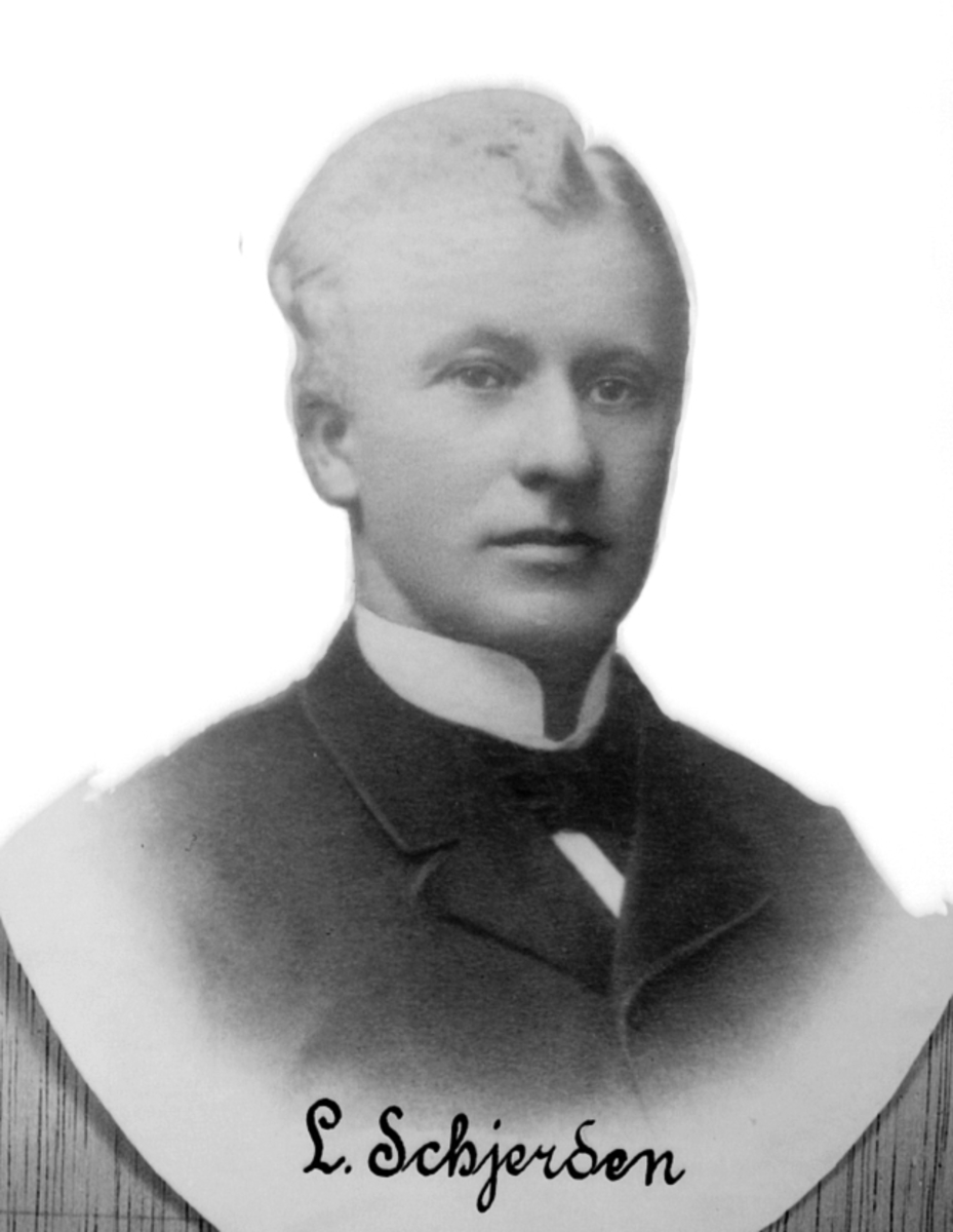 Anno Domkirkeodden, PORTRETT: L. SCHJERDEN, GARDBRUKER, STANGE