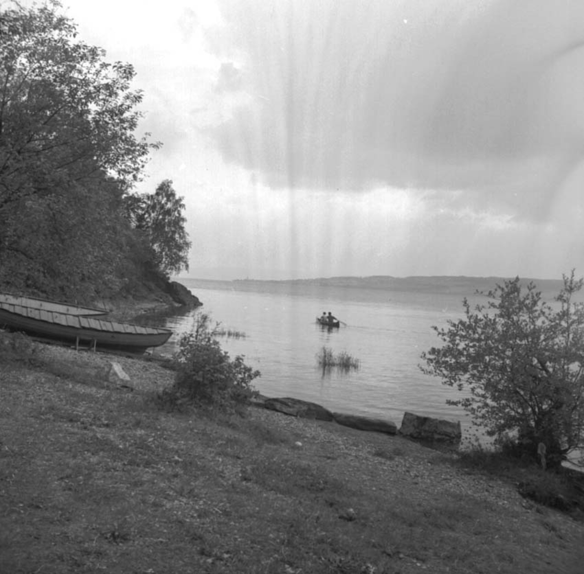 Anno Domkirkeodden, KANO, PADDLING, DOMKIRKEODDEN, HAMAR MJØSA, BÅTER PÅ LAND