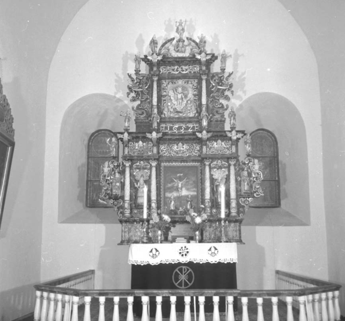 Anno Domkirkeodden, INTERIØR: STANGE KIRKE, ALTERTAVLE