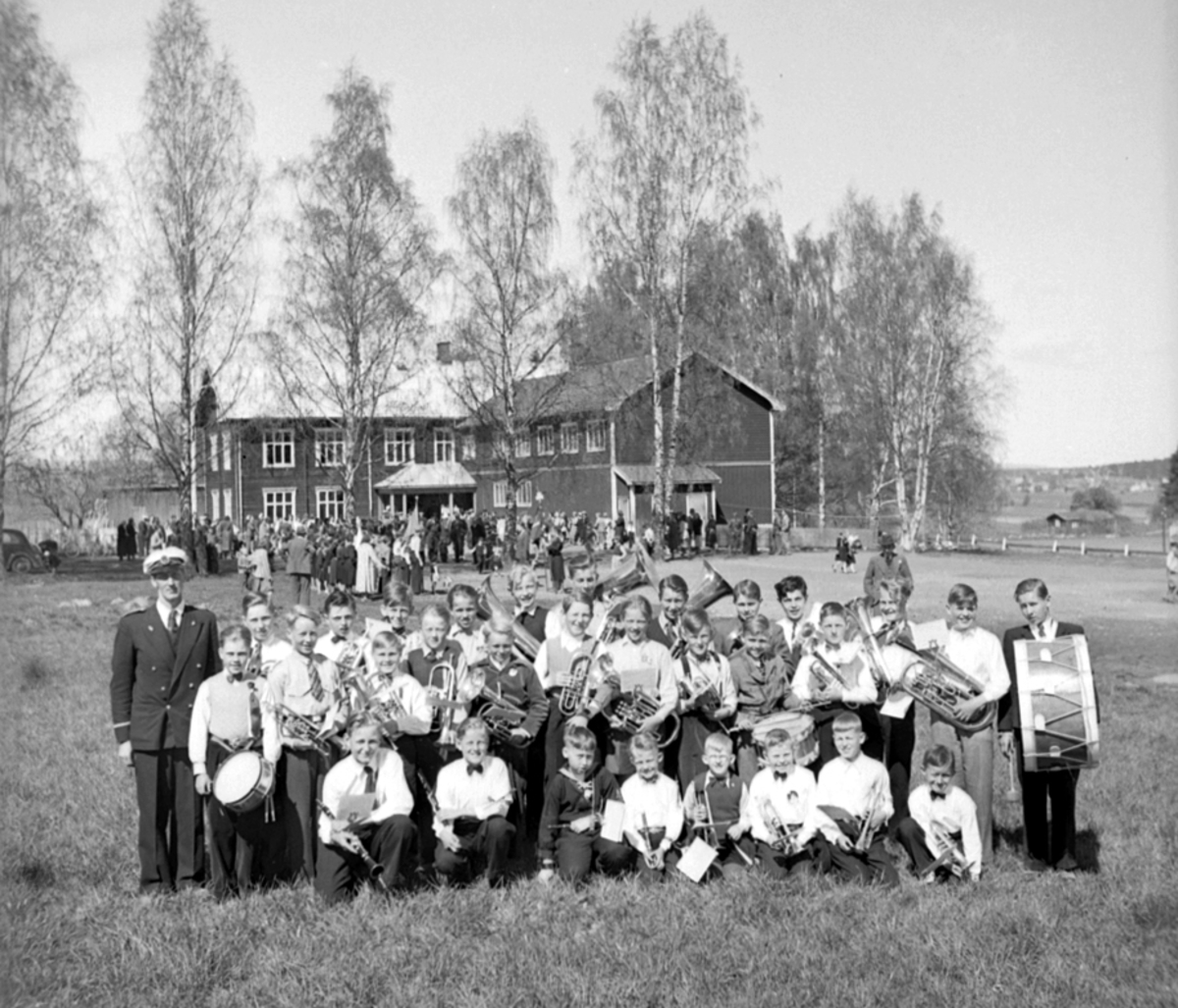 Anno Domkirkeodden, MUSIKK-KORPS, SOLVIN SKOLE, ROMEDAL, GUTTEMUSIKK