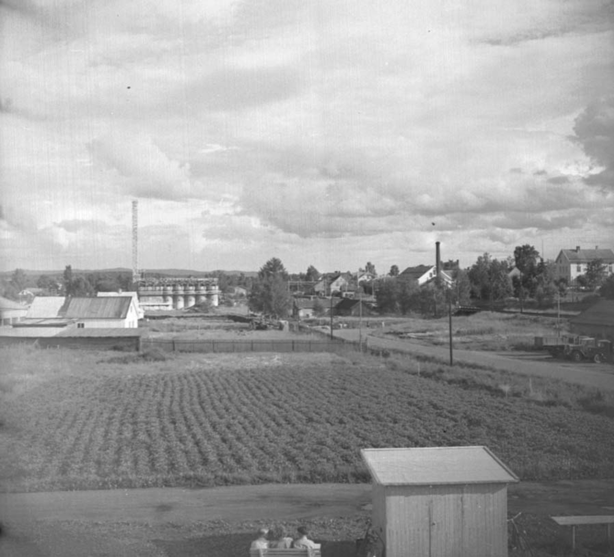 Anno Domkirkeodden, BYGGING, FELLESKJØPETS MØLLE, SILOEN BYGGES, OVERSIKT