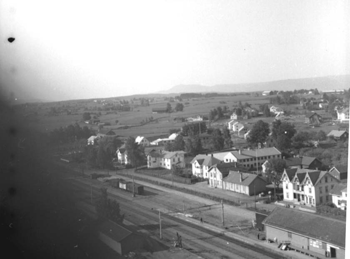 Anno Domkirkeodden, OVERSIKT STANGEBYEN, FRA SILOTÅRNET, STANGE STASJON,