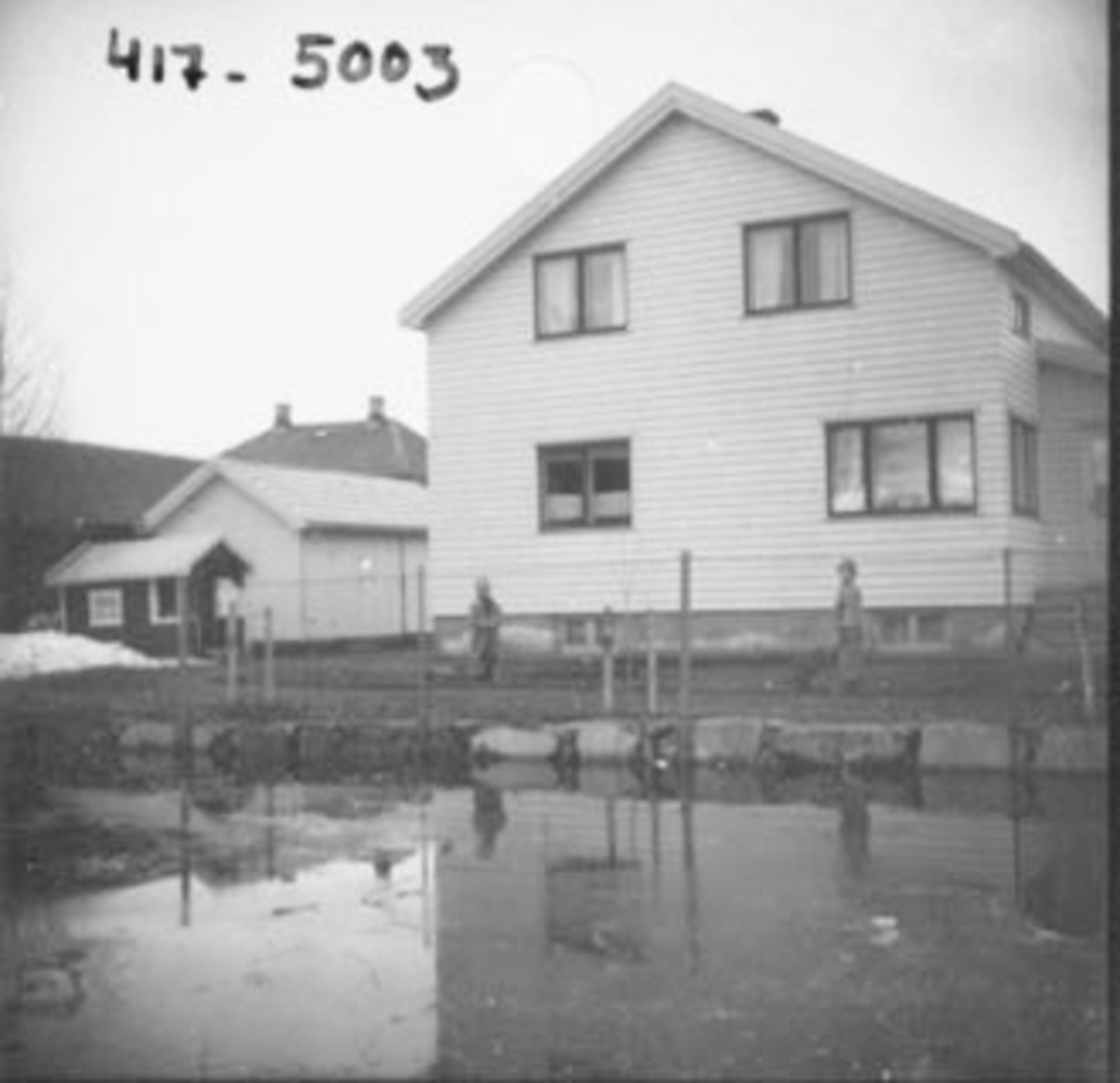 Anno Domkirkeodden, OVERSVØMMELSE, VÅRFLOM, WILBERGS HUS, SENTRUM,