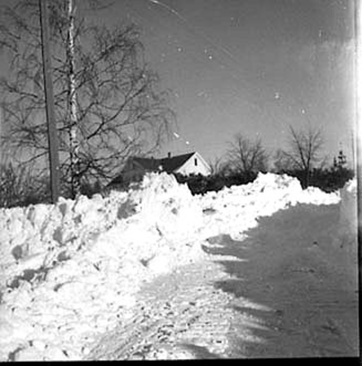 Anno Domkirkeodden, SNØVINTEREN 1962, BRØYTEKANTER, LALUM,