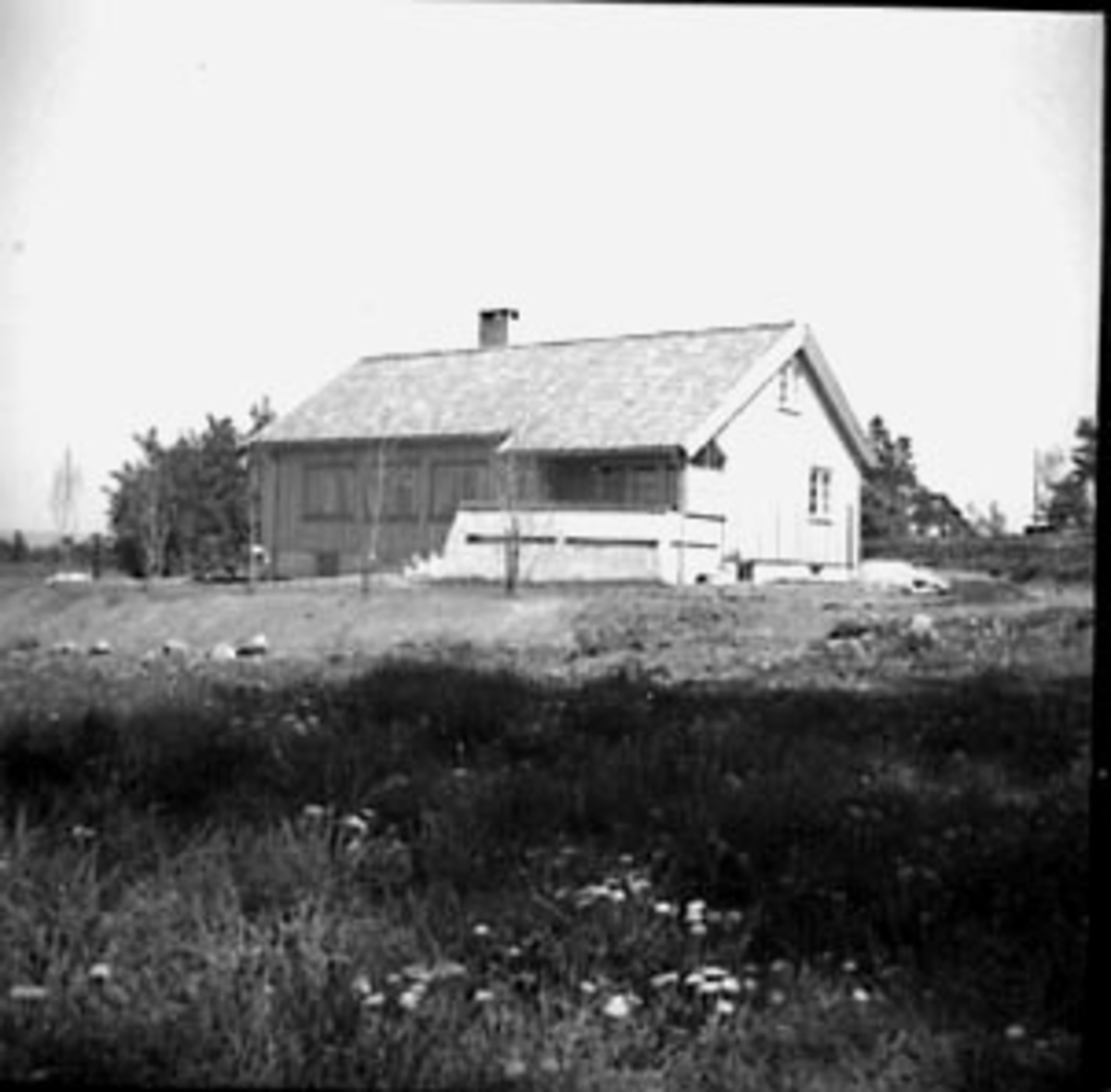 Anno Domkirkeodden, EKSTERIØR BOLIG I BEKKELAGET. Stange. Dette huset er øverst i Utsiktsveien ( Eriksenbakken) på Arstadtajet.