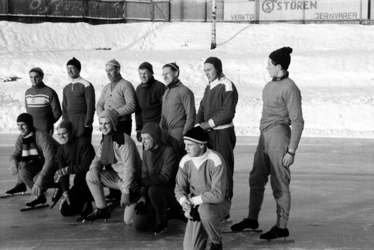 Adolf Skjegstad, HAMAR STADION, UKJENTE SKØYTELØPERE,