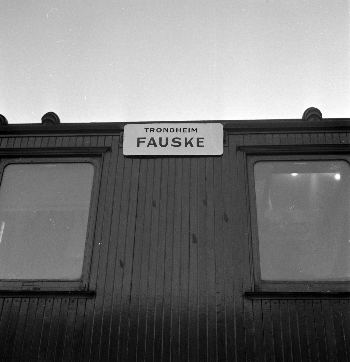 Adolf Skjegstad, NSB, NORGES STATSBANER, ÅPNINGSTOG SALTDAL-FAUSKE, Fauske stasjon.