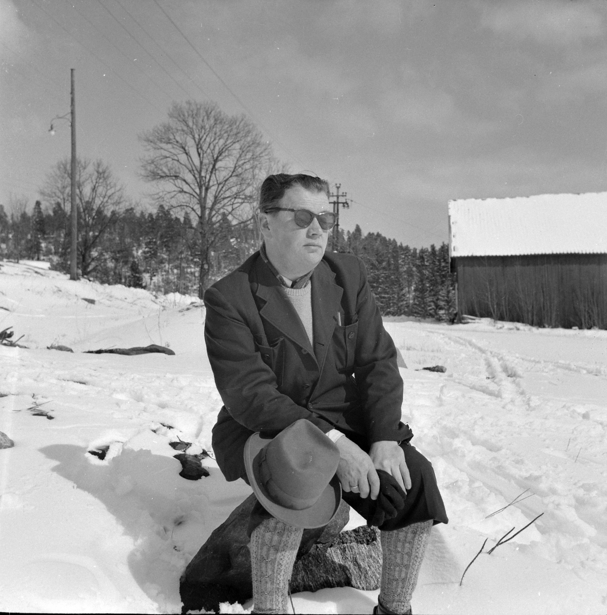 Adolf Skjegstad, Adolf Skjegstad. Vinter.