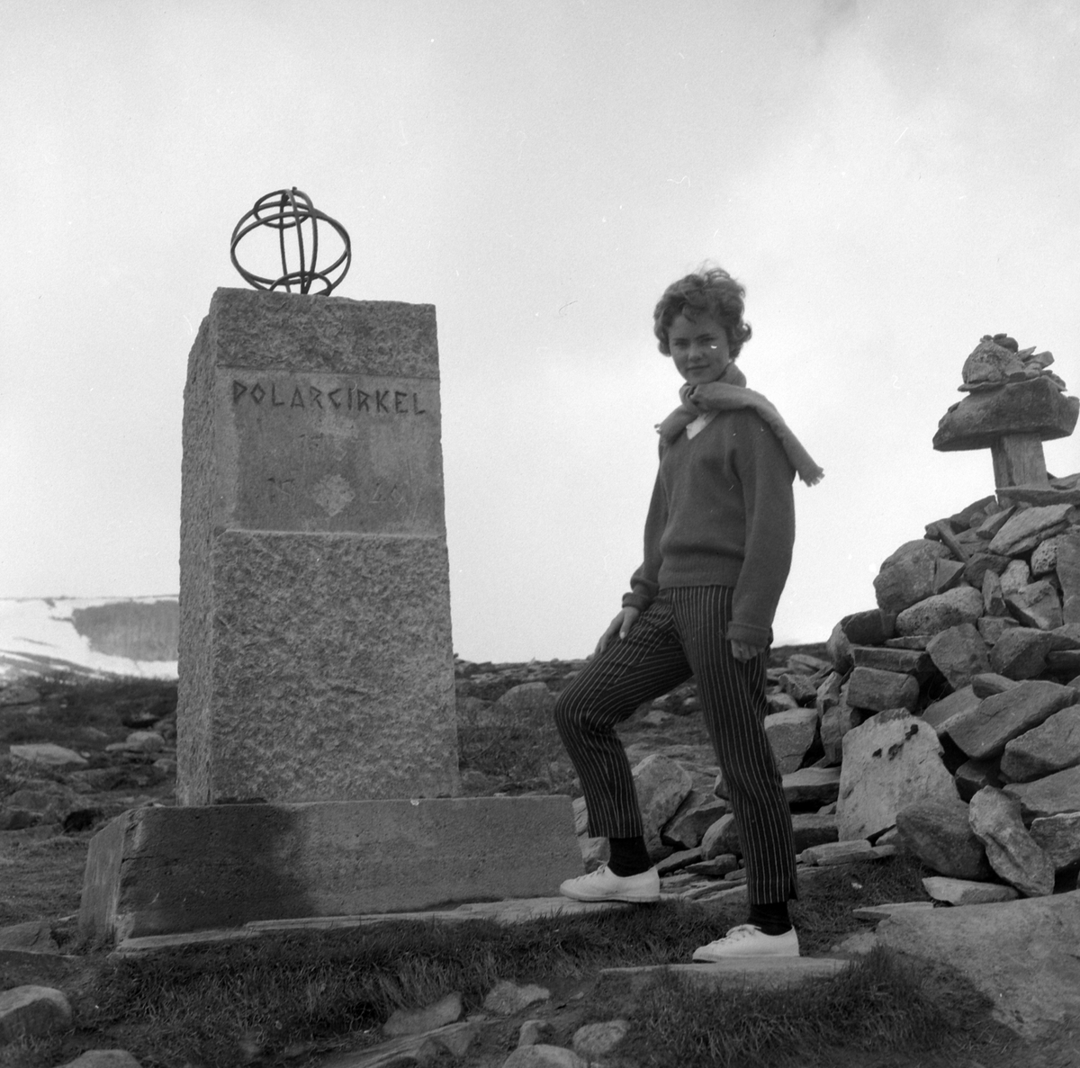 Adolf Skjegstad, Asbjørg Skjegstad, 1961. Polarsirkelen