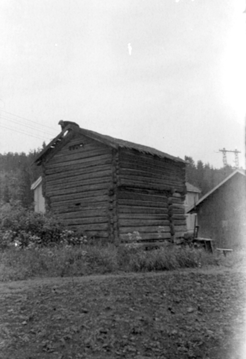 Anno Domkirkeodden, BROVOLDSSTABBURET, MOELV, HDH. 45, UNDER DEMONTERING, TIDL. 3491.